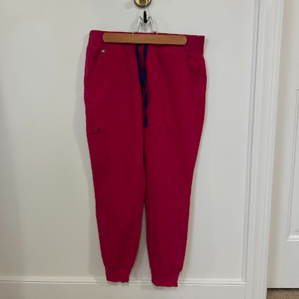 Figs Zamora Jogger Scrub Pant Ultra Rose Medium Petite